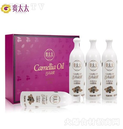 贵太太 木本益健山茶油 食用油 健康油 烹饪油营养调味油 500ml
