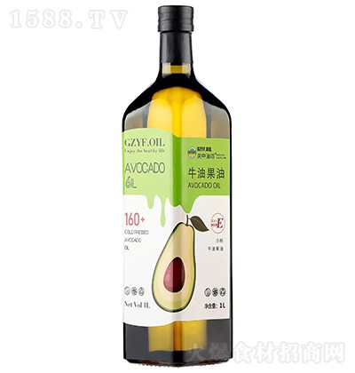 关中油坊 牛油果油 瓶装 拌菜食用油 健康油 烹饪油 1L