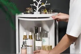 转角置物架，可旋转设计，防水又防尘，不用吃土就能买！图片