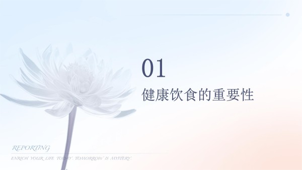 建立健康饮食和生活习惯的重要性_第3页