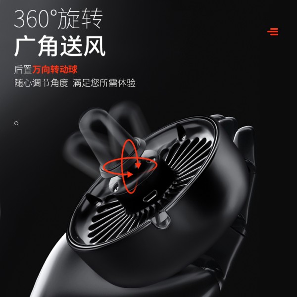 车载车内双头12v24v面包车大货车制冷强力用风扇