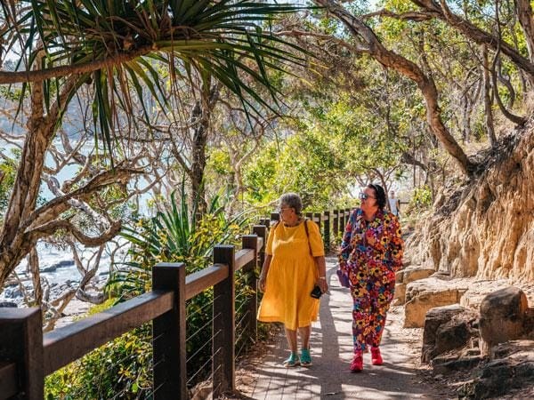 Take in the sights from the seaside boardwalk image tourism and events queensland