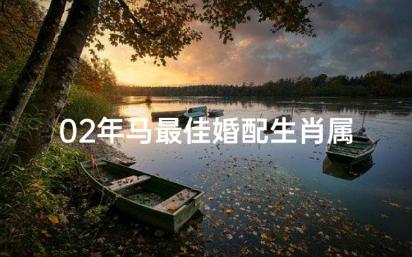 02年马最佳婚配生肖属相(o2年马年最佳婚配什么生肖)