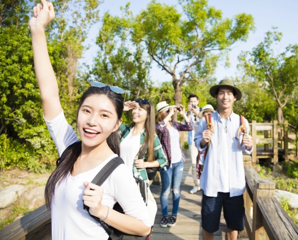 独自旅行、与朋友旅行和跟团旅行的好处