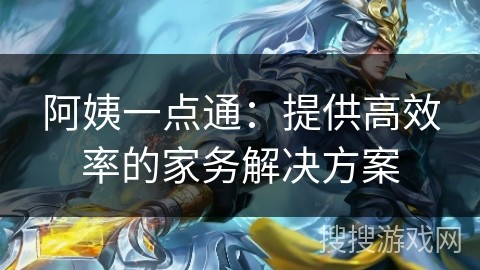 阿姨一点通：提供高效率的家务解决方案