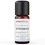 Zitronenöl - reines ätherisches Öl von wesentlich. -...