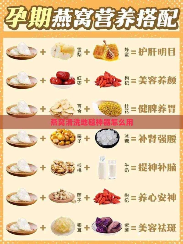 燕窝清洗地毯神器怎么用