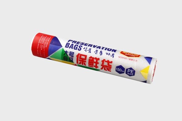 平口点断式保鲜袋0080