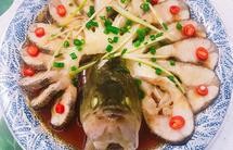 家常美味—开屏鱼（清蒸鲈鱼）