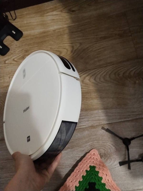 海尔(Haier)扫地机器人家用全自动智能扫拖一体机擦地拖地吸尘三合一沿边清扫可预约TL30U1 智能规划3.0扫拖一体晒单图