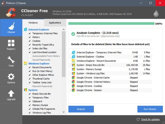 适用于Windows的18款最佳免费PC清洁软件合集