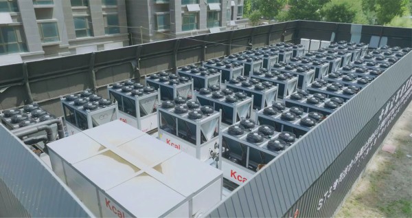 用空气能热泵技术为小区供暖，助力打造低碳生活社区