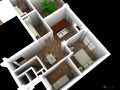 高层小户型住宅方案CAD+效果图.