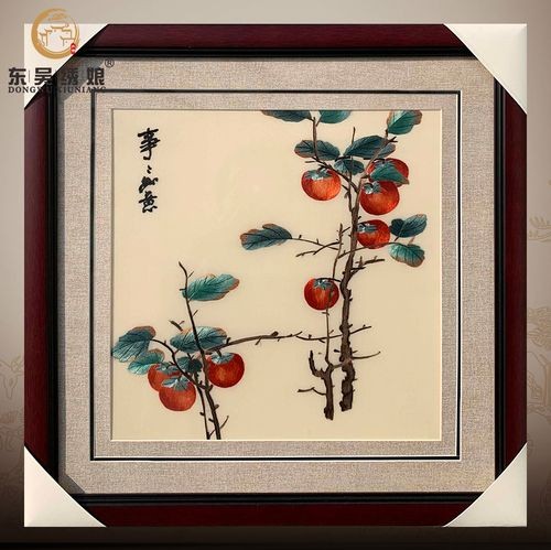 屋内装饰手工挂画图片