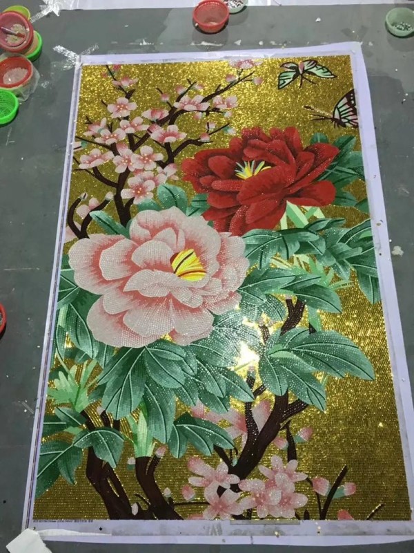 屋内装饰手工挂画图片