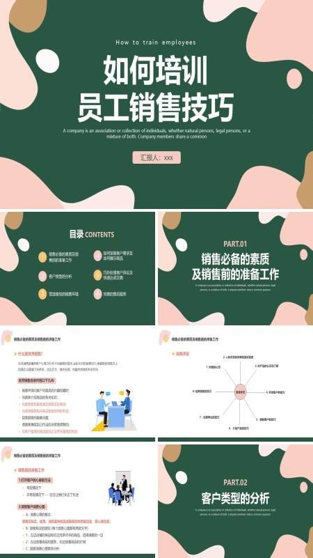 如何培训员工销售技巧培训PPT