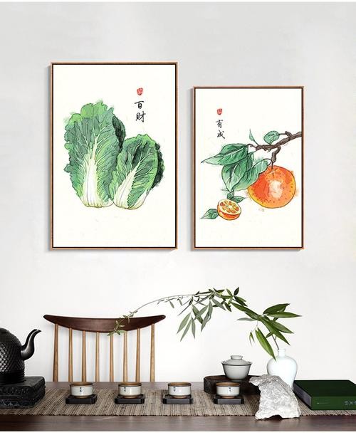 厨房漂亮壁挂画图片