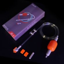 仟锐迷你mini鱼缸换水器多功能清洁用品套装手动清理鱼粪器