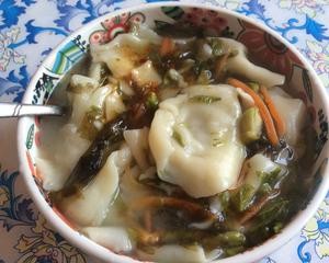 不操心的山野菜牛肉馄饨——中老年人营养餐单的做法 步骤4