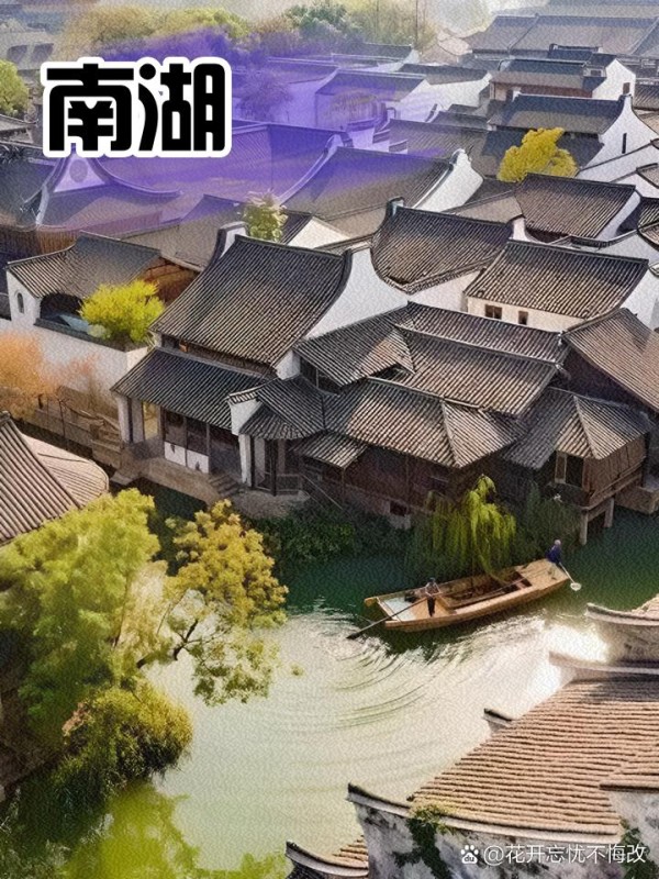 濮院2天1夜游，古镇+夜市超有趣！ 这次和朋友约定去濮院玩两天，体验下古镇的悠闲生活，再大快朵颐于夜市。整个行程简直超满足！快来看看我的游玩攻略吧~ 推荐路线： Day1: 月河历史街区->花鸟市场 Day2: 南湖->马家浜博物馆->濮院时尚古镇->濮院佳源夜市 Day1: 月河历史街区+花鸟市场 一开始我们先冲到了月河历史街区。它位于嘉兴市南湖区建国北路22号，免费开放，全天开放。整个街区有着浓浓的明清建筑风格，小桥流水、旧民居、廊棚，拍照超级出片。 南门进入后，一路走中基街，这里各种嘉兴大肉粽、糖葫芦、糕点等小吃，真的是吃货的天堂。强烈推荐大家试试“真真老老”的现包粽子，味道真心赞。 继续走，参观了嘉兴粽子博物馆，这是全国首家粽子博物馆，展示了嘉兴粽子的历史和发展。师傅现场包粽子展示真的好有意思！月河绣文化馆也不容错过，各种刺绣作品让人眼花缭乱。 中午，我们在江南外婆桥吃饭，就在街区内的餐馆，点了些家常菜，味道好到爆！而且不用排队，超幸运。 下午继续在月河老街闲逛，这里古宅老巷特别有江南水乡的感觉。到了花鸟市场，买了些小动物和鲜花，10-20元一大把满天星、玫瑰、康乃馨，真的是物美价廉。 傍晚时分，街区的灯光亮起，小桥流水人家，夜幕下的月河历史街区更添几分诗意。酒吧街也热闹起来，适合拍夜景，光影交错，超级出片。 Day2: 南湖+马家浜博物馆+濮院时尚古镇+濮院佳源夜市 第二天早上，我们来到南湖。南湖景色宜人，空气特别清新，适合晨跑和散步。而且这里是免费的，全天开放，所以可以随时来。 之后去马家浜博物馆，展示了桐乡马家浜文化的历史和文化遗产。推荐大家参观“古代生活展厅”，感觉非常有趣，博物馆免费开放，建议提前查下开放时间。 中午，我们驱车前往濮院时尚古镇。这地方的建筑古色古香，特别推荐长街宋宴的古建筑，历史感满满。不过要注意，这里商业化程度不高，所以购物和美食选择有限。推荐大家去福山寺和濮院佳源夜市，体验地道夜市风情。 傍晚，我们来到了福山寺。寺庙虽然不大，但平静祥和，夕阳西下的时候，整个寺庙被染上了一层金色，非常美丽。寺里还有两株近千年的古银杏树，秋天来的时候，景色会更加迷人。 夜幕降临，我们前往濮院佳源夜市，这里离嘉兴市区仅半小时车程。夜市汇集了来自东北的烧烤、盱眙龙虾、重庆火锅等各地美食。一定要尝尝烤苕皮和脆皮年糕，还有香肠和油炸长沙臭豆腐，夜市营业时间是16:00到23:00，完全可以逛到尽兴。 小贴士： 1月河历史街区免费开放，全天开放，随时前往。 2江南外婆桥吃饭推荐，味-有驾