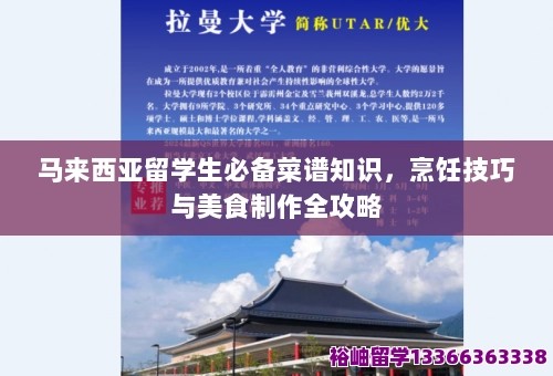 马来西亚留学生必备菜谱知识，烹饪技巧与美食制作全攻略 第1张