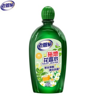 老管家 管家 拖地花露水地板清洁剂客厅学生宿舍专用擦地厕所留香清洗剂500ml