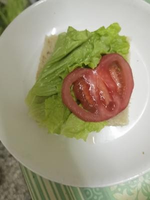 自制快手早餐三明治,营养健康的做法 步骤3