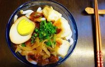 中华麻酱乌冬