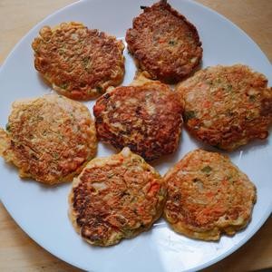 【收藏】大人小孩都爱吃,快手早餐,蔬菜鸡蛋饼的做法 步骤8