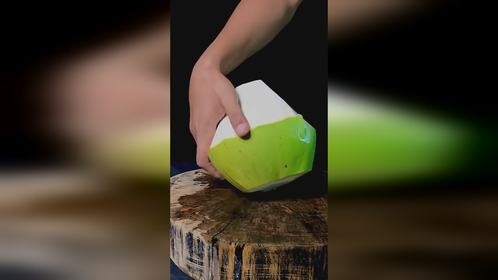 这样切椰子正确吗
