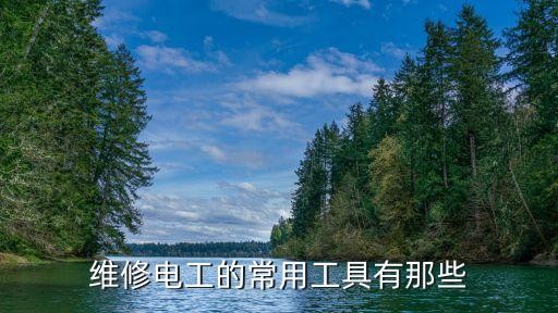 维修电工的常用工具有那些