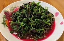 清炒红苋菜（简单菜也有窍门，一看就明白）