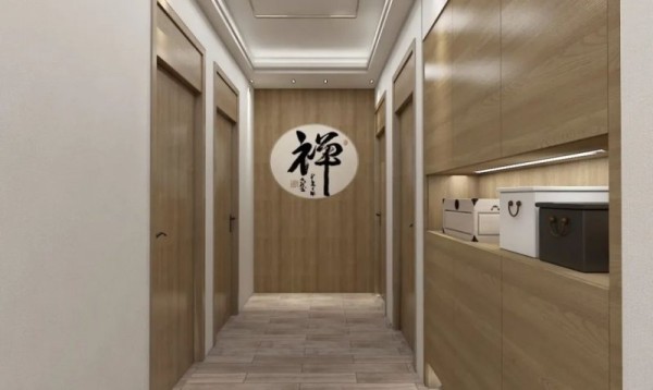 走廊不宽也别空着,这样改造实用又美观！瞬间高大上_5