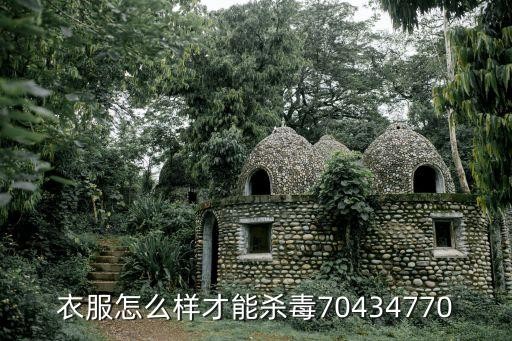衣服怎么样才能杀毒70434770