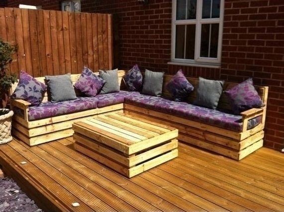 Garden corner unit , Pallet furniture uk Pallet furniture uk 庭院 家具