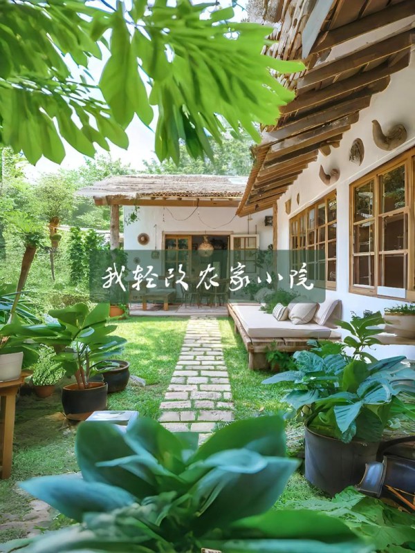 逃离城市喧嚣第一步有个院子一缕阳光透过树叶的缝隙洒在草坪上