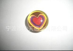 玻璃冰箱贴 圣诞玻璃 玻璃磁扣 玻璃磁贴