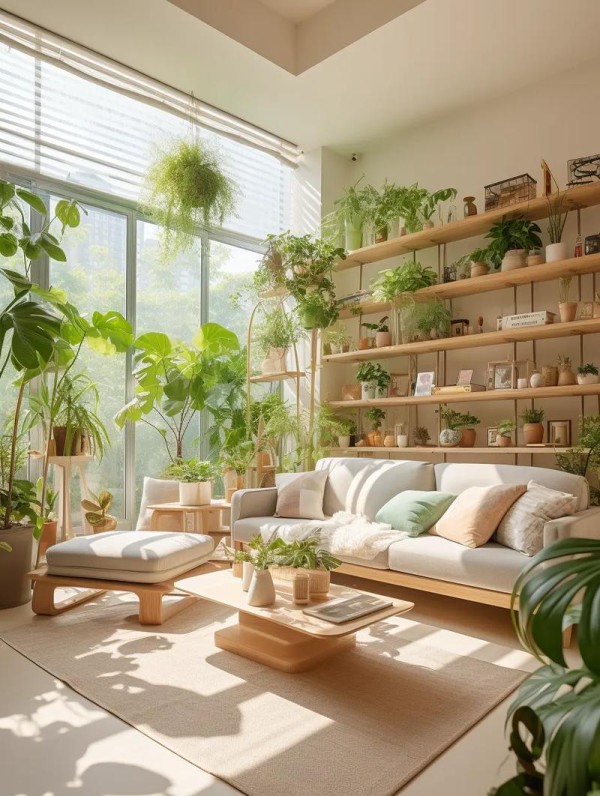 家居花园的魅力室内绿植布置灵感.走进绿植世界开启一场与自 