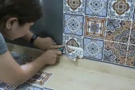 「裸装」墙面,竟然还能如此惊艳!老司机传授DIY花砖墙秘诀图片