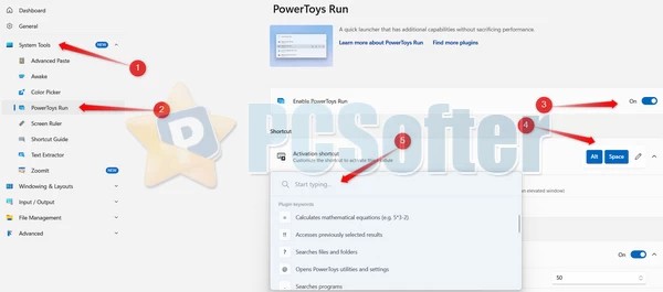 2、使用 PowerToys Run