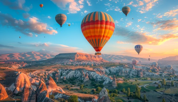 Air Balloons at Cappadocia Turkey - Solo Travel Tips 