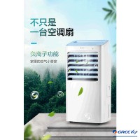 格力(GREE) 家用客厅卧室节能遥控制冷 办公移动省电加湿负离子电单冷风扇水冷风机 KS-10X63D 单台装