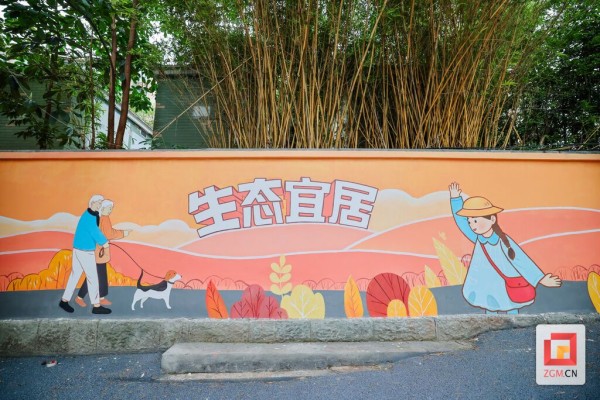 老旧小区改造中的墙绘 记者 宋姿熠 摄.jpg