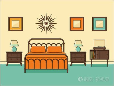 卧室优化平面设计图案