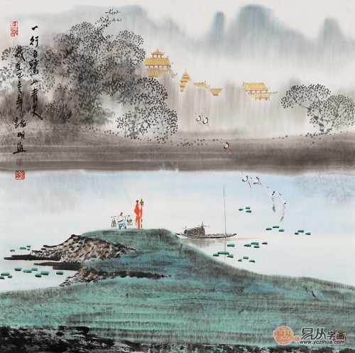 装饰妙招：关于书房适合挂什么画，这些装饰画建议先收藏