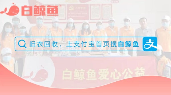 白鲸鱼旧衣回收