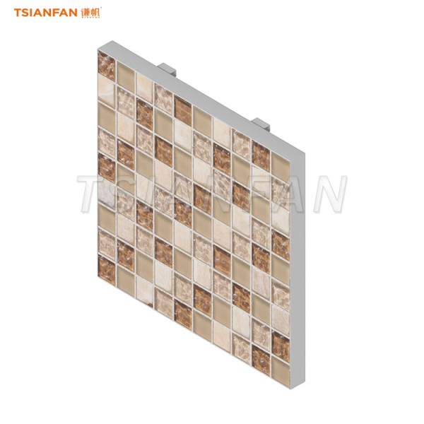 马赛克瓷砖吊挂架瓷砖展示架-QT004