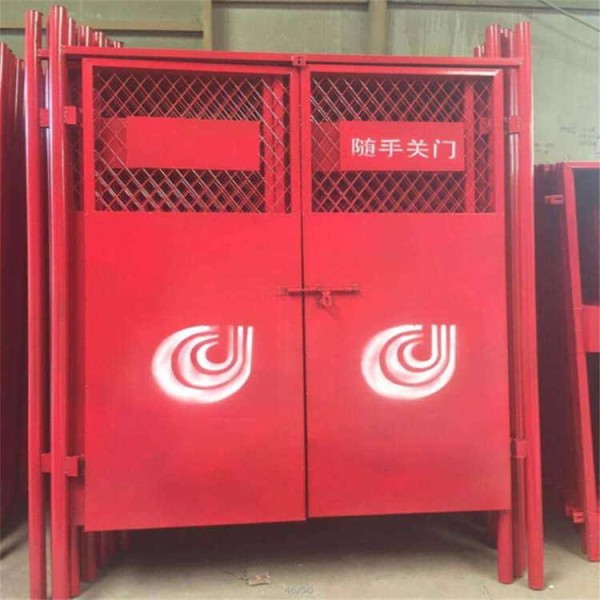 工地电梯防护门 施工电梯门 临边防护门