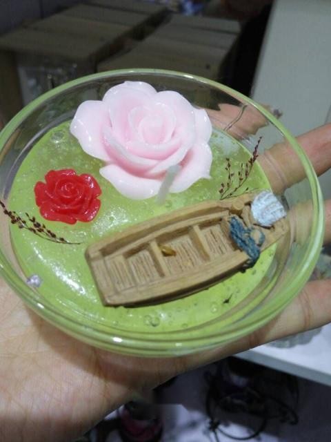 手工水晶蜡烛