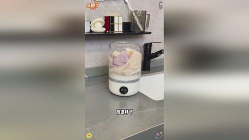 2025新款便携旅行洗衣机内衣内裤迷你小型洗衣杯充电洗袜子
